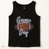 Game Day Festive Cute Football Tank Top thumb 2
