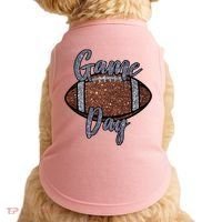 Game Day Festive Cute Football Doggie Tank thumb 0