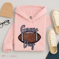 Game Day Festive Cute Football Hoodie thumb 4
