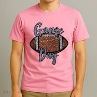 Game Day Festive Cute Football T-Shirt thumb 3