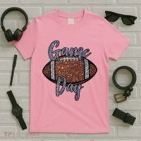 Game Day Festive Cute Football T-Shirt thumb 5