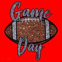 Game Day Festive Cute Football Santa Hat thumb 1