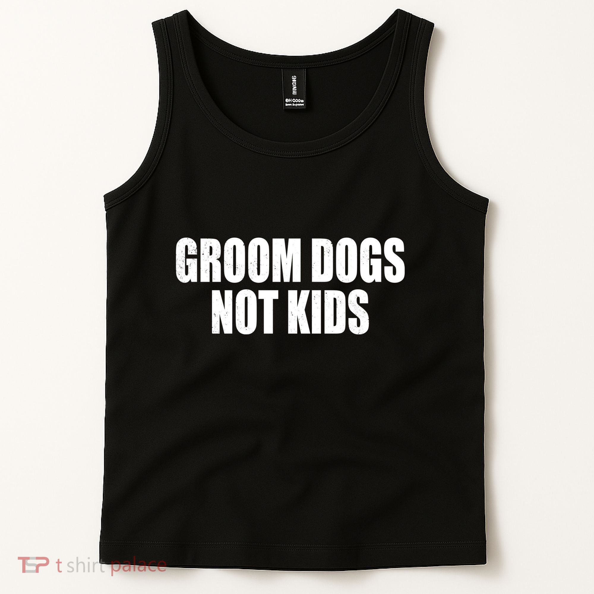 Groom Dogs Funny Dog Groomer Tank Top