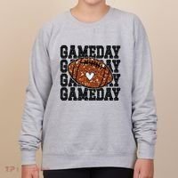 Game Day Football Lover Trendy Women's Sweatshirt thumb 0
