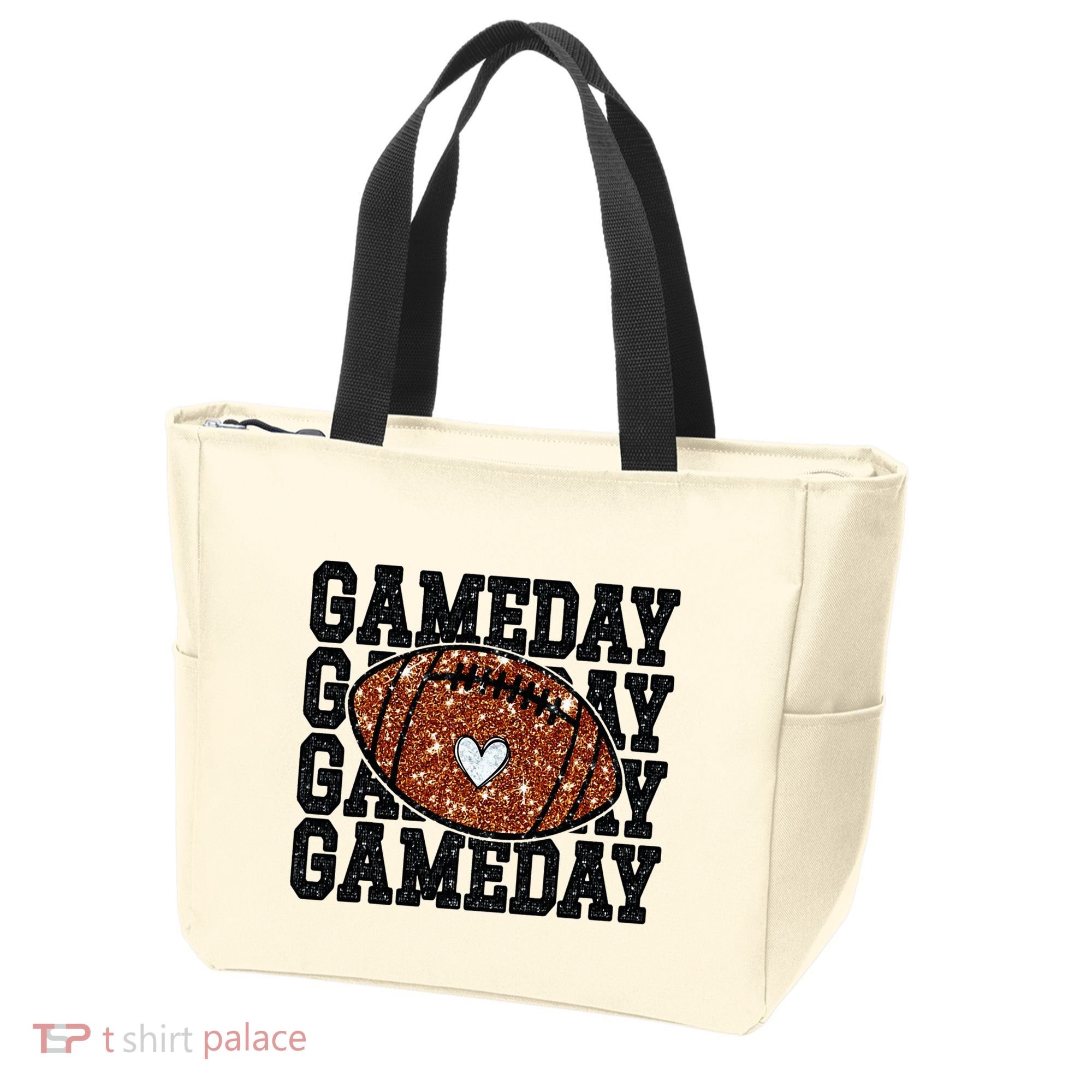 Game Day Football Lover Trendy Tote Bag