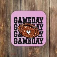 Game Day Football Lover Trendy Coaster thumb 0