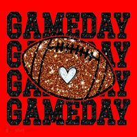 Game Day Football Lover Trendy Santa Hat thumb 1