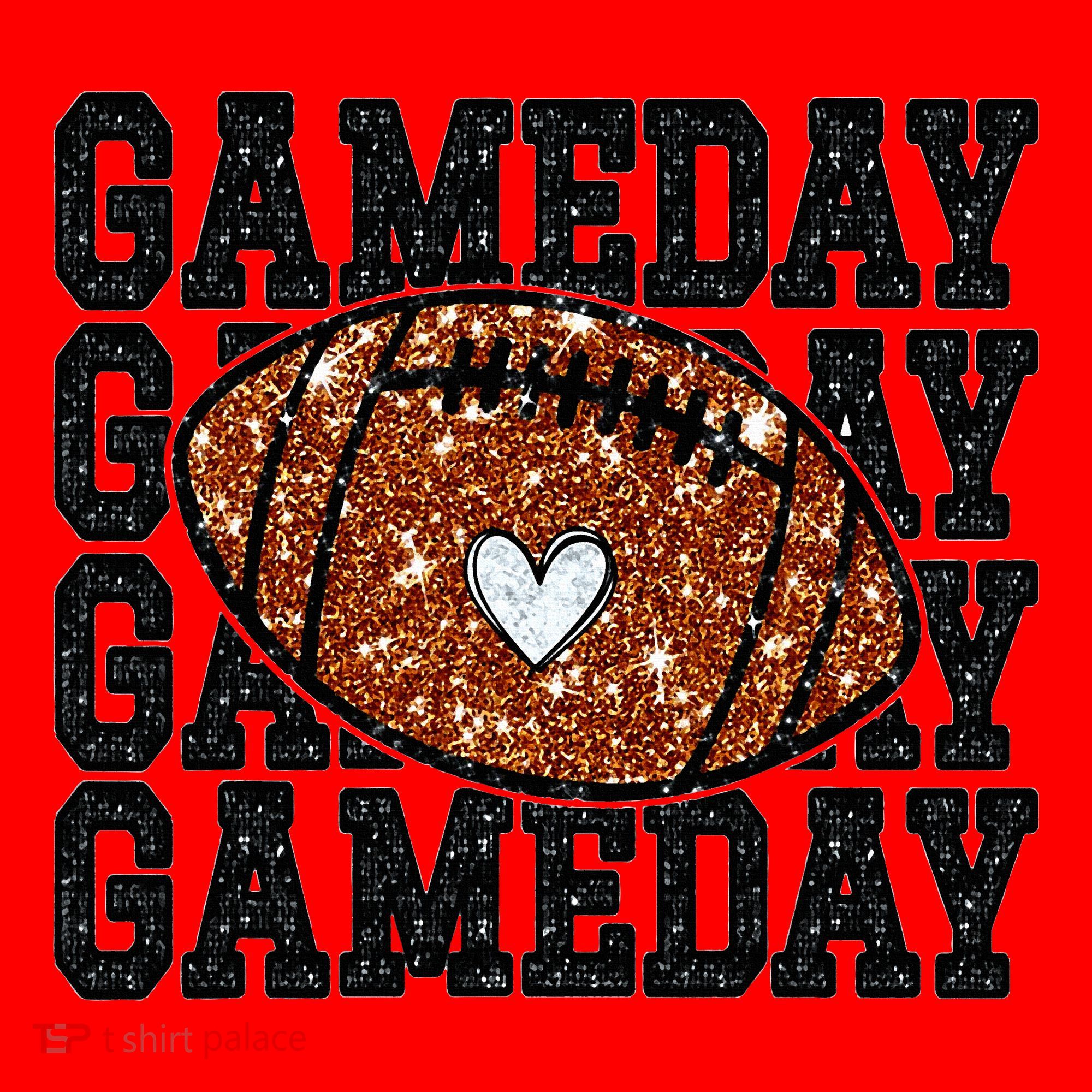 Game Day Football Lover Trendy Santa Hat
