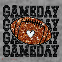 Game Day Football Lover Trendy Toddler Hoodie thumb 2