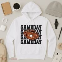 Game Day Football Lover Trendy Hoodie thumb 3