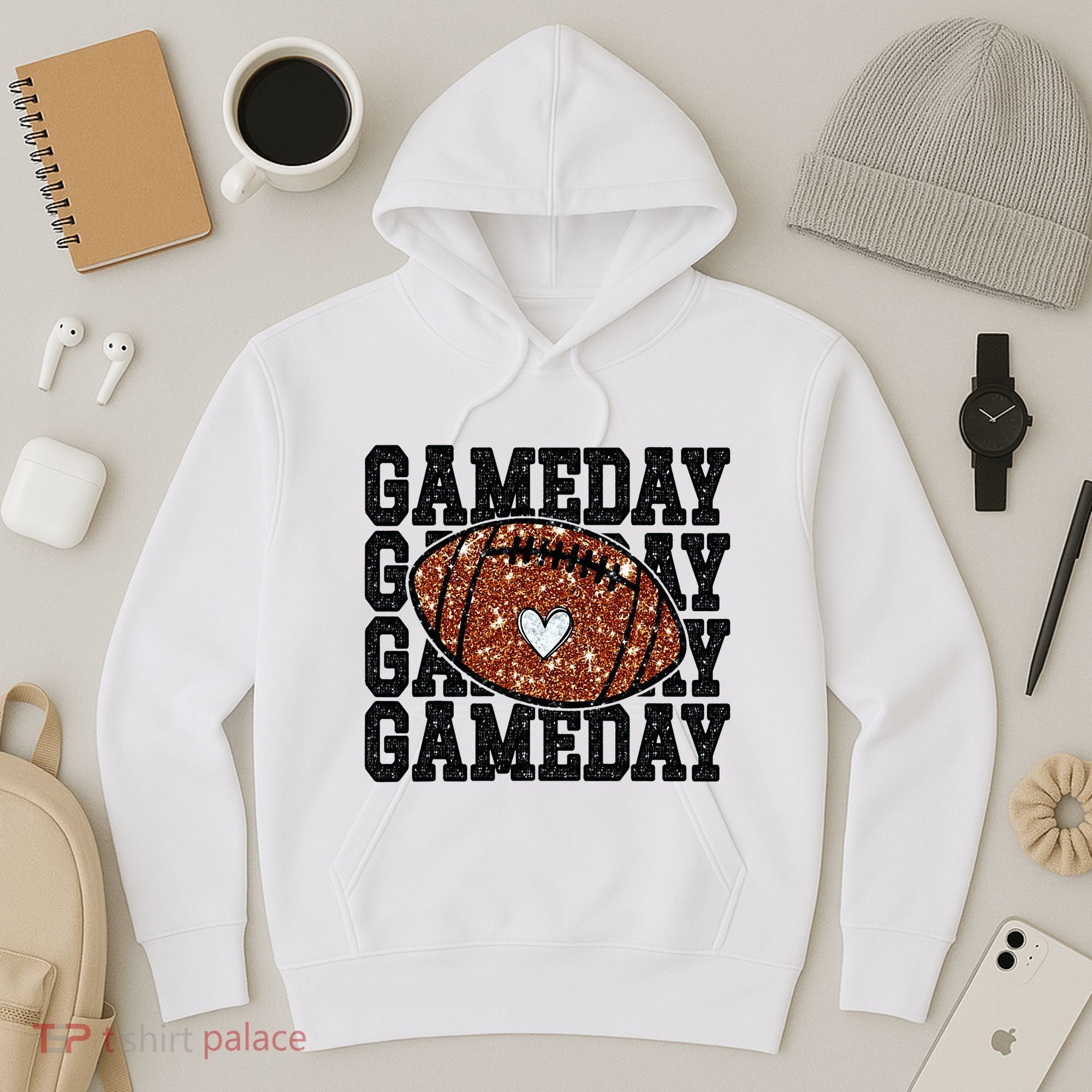 Game Day Football Lover Trendy Hoodie