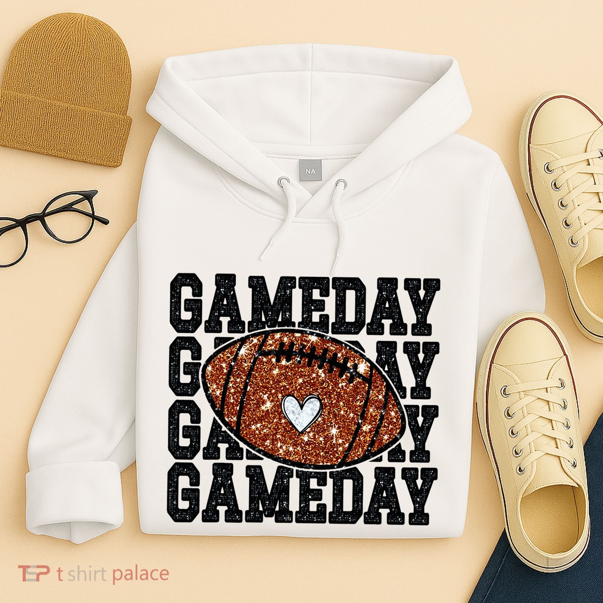 Game Day Football Lover Trendy Hoodie