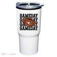 Game Day Football Lover Trendy Tumbler thumb 0