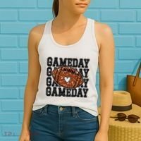 Game Day Football Lover Trendy Women's Tank Top thumb 2