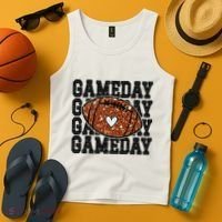 Game Day Football Lover Trendy Tank Top thumb 4
