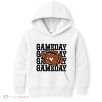 Game Day Football Lover Trendy Kids Hoodie thumb 0