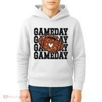 Game Day Football Lover Trendy Kids Hoodie thumb 4