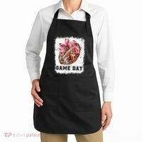 Game Day Football Season Football Bow Apron thumb 2