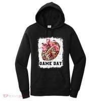 Game Day Football Season Football Bow Women's Hoodie thumb 0