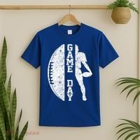 Game Day Football Vintage Sport T-Shirt thumb 2