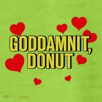 Goddamnit Donut Funny Donut Lover Adult Drive Performance Visor thumb 2