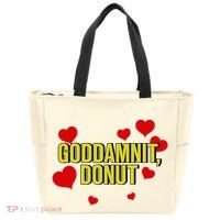 Goddamnit Donut Funny Donut Lover Tote Bag thumb 0