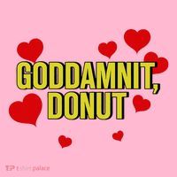 Goddamnit Donut Funny Donut Lover Coaster thumb 2