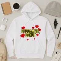 Goddamnit Donut Funny Donut Lover Hoodie thumb 3