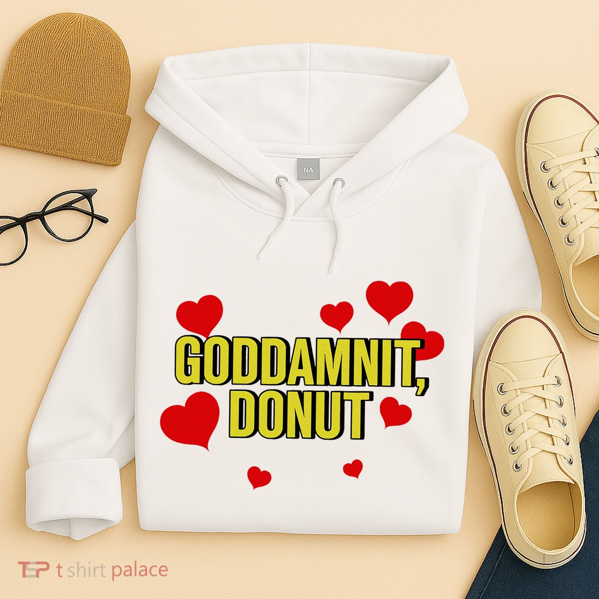 Goddamnit Donut Funny Donut Lover Hoodie