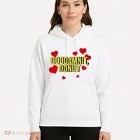 Goddamnit Donut Funny Donut Lover Hoodie thumb 5