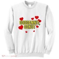 Goddamnit Donut Funny Donut Lover Sweatshirt thumb 0
