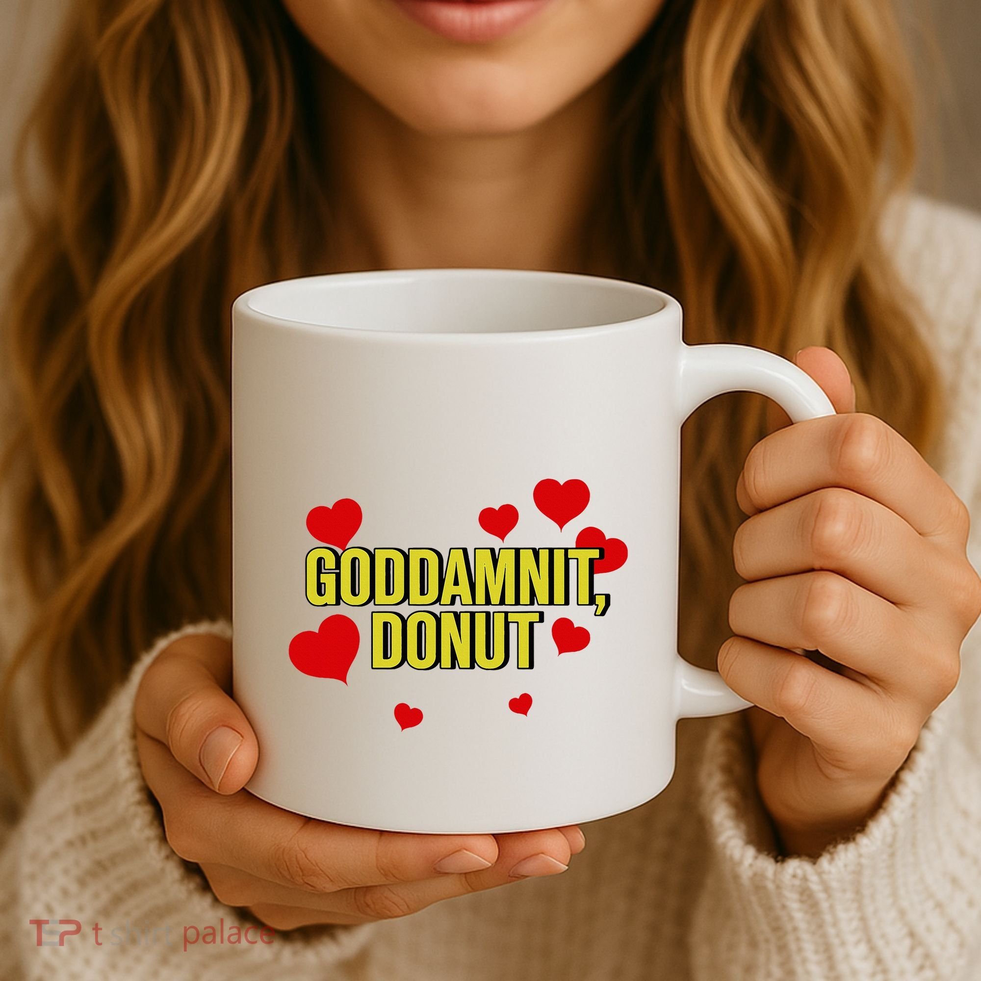 Goddamnit Donut Funny Donut Lover Coffee Mug