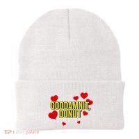 Goddamnit Donut Funny Donut Lover Beanie thumb 0