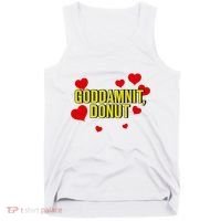 Goddamnit Donut Funny Donut Lover Tank Top thumb 0