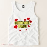 Goddamnit Donut Funny Donut Lover Tank Top thumb 2