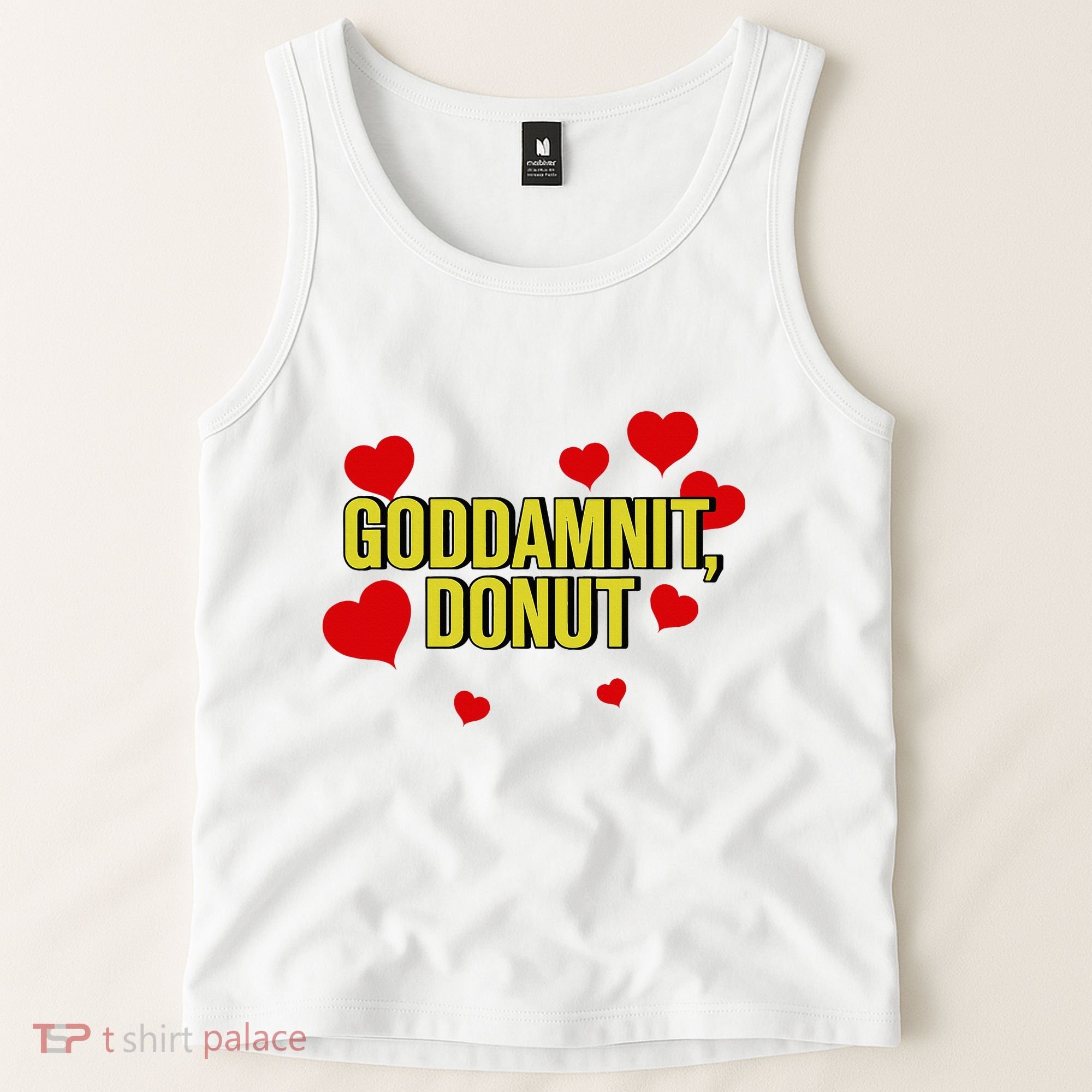 Goddamnit Donut Funny Donut Lover Tank Top