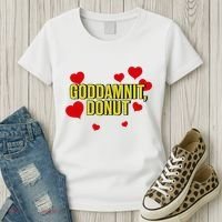 Goddamnit Donut Funny Donut Lover Women's T-Shirt thumb 3