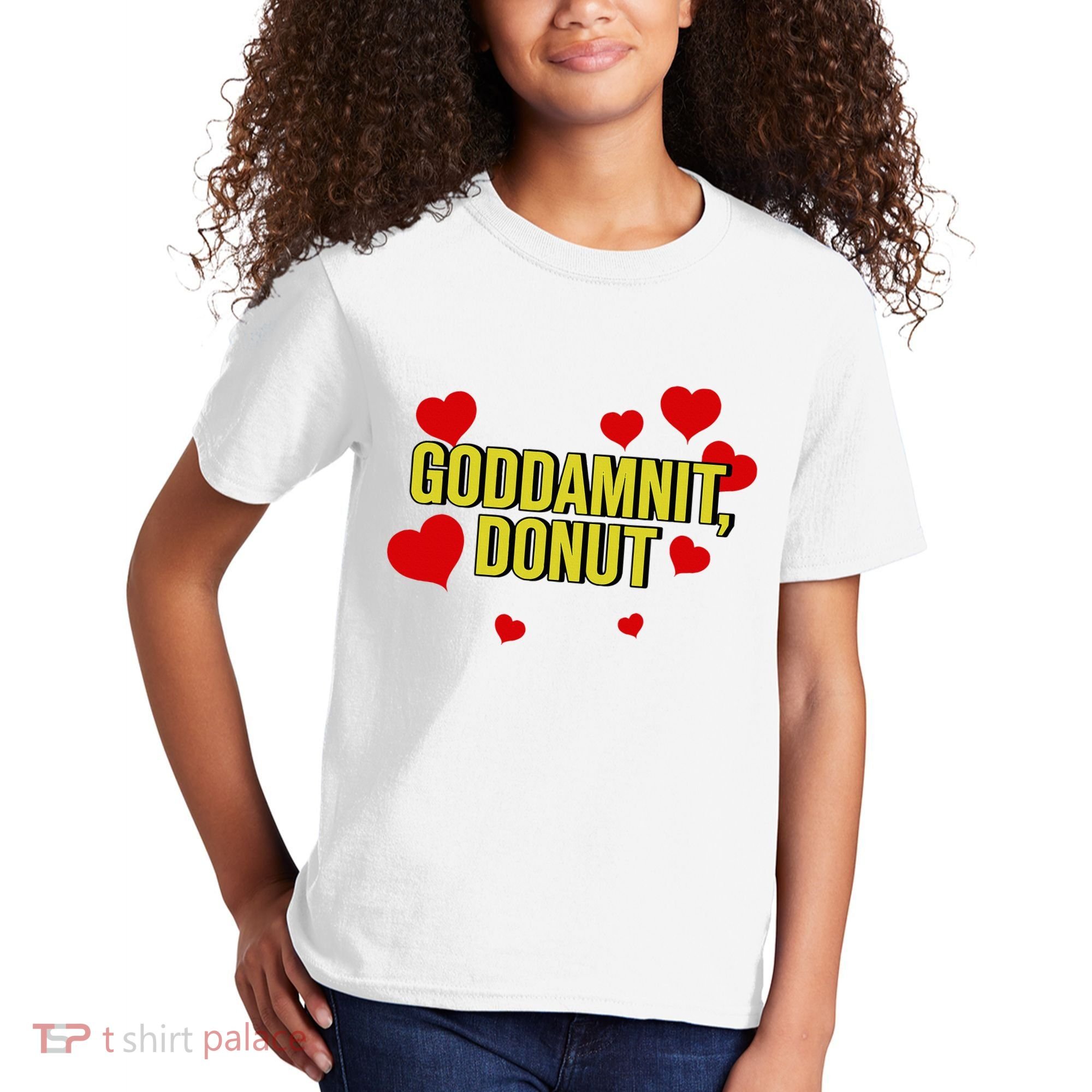 Goddamnit Donut Funny Donut Lover Kids T-Shirt