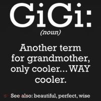 Gigi Definition Funny Family Grandmother Quotes Sayings Gift Women's Hoodie thumb 2