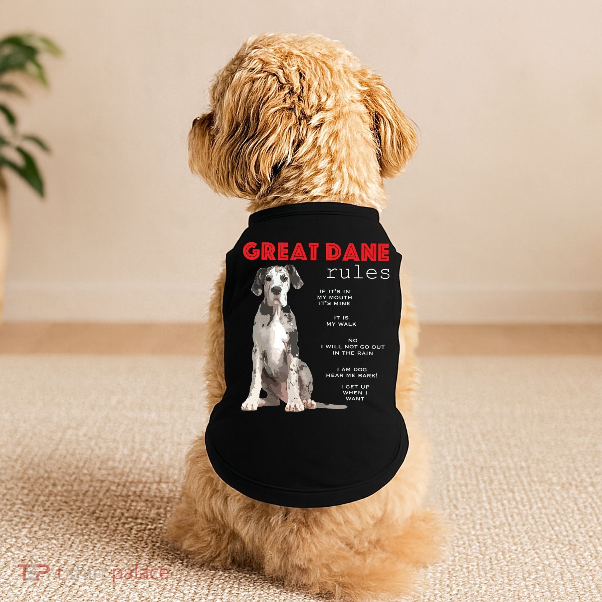 Great Dane Funny Great Dane Lover Doggie Tank