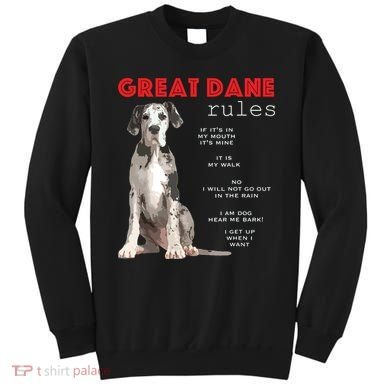 Great Dane Funny Great Dane Lover Sweatshirt