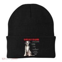 Great Dane Funny Great Dane Lover Beanie thumb 0