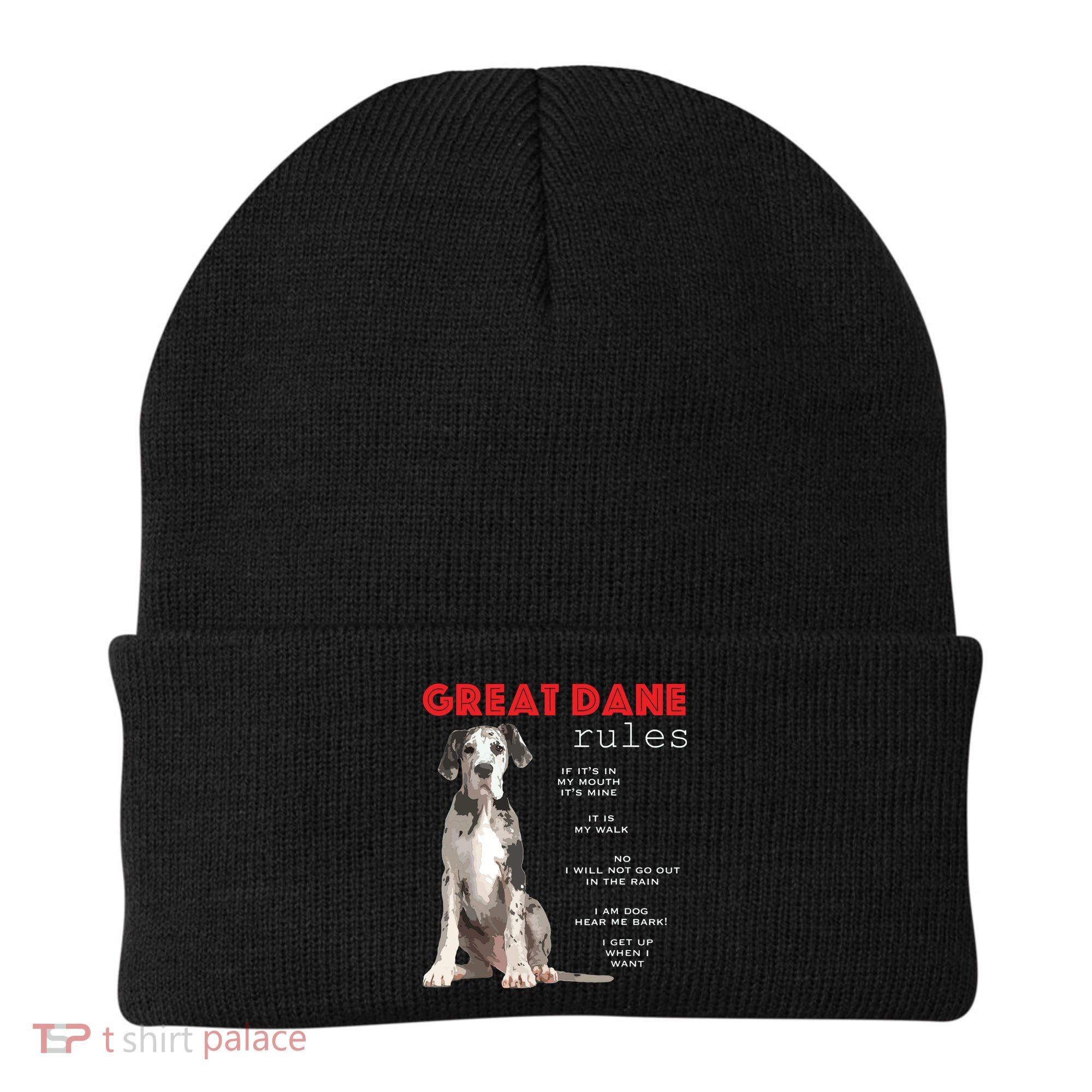 Great Dane Funny Great Dane Lover Beanie