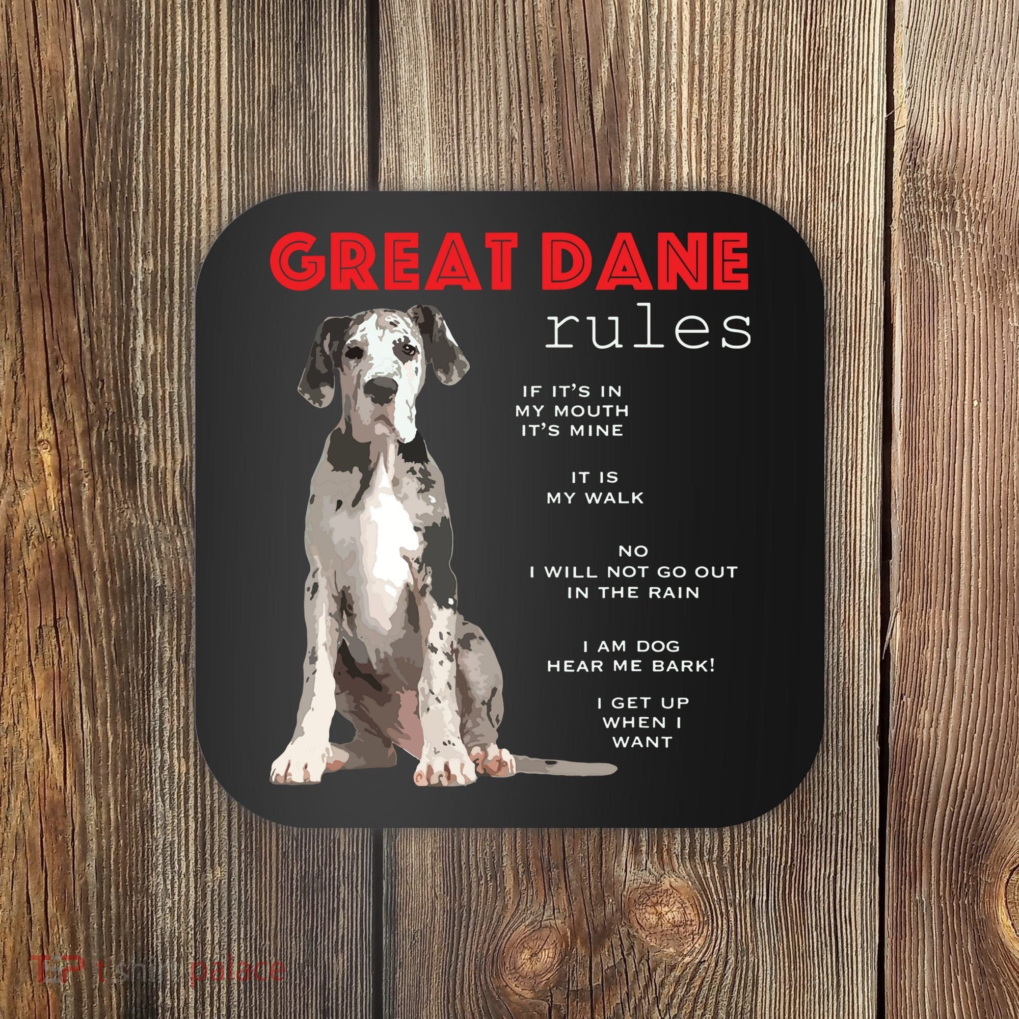 Great Dane Funny Great Dane Lover Coaster