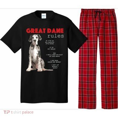 Great Dane Funny Great Dane Lover Pajama Set