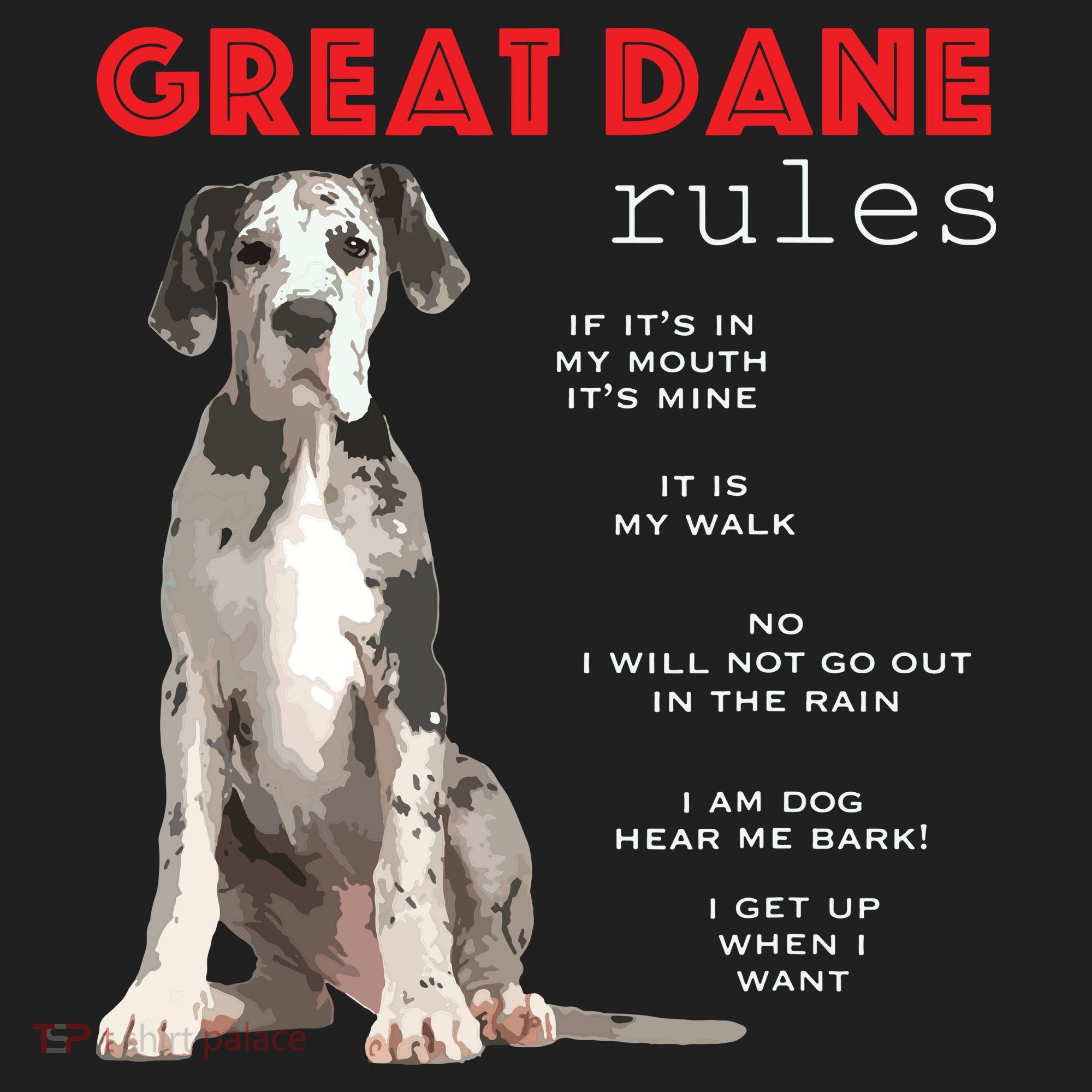Great Dane Funny Great Dane Lover Tumbler
