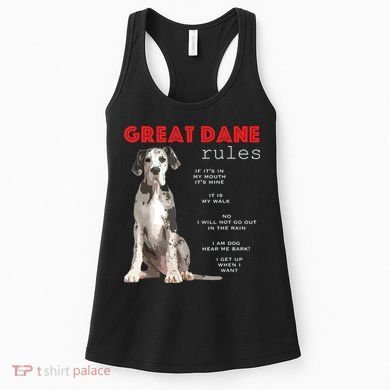 Great Dane Funny Great Dane Lover Women's Tank Top