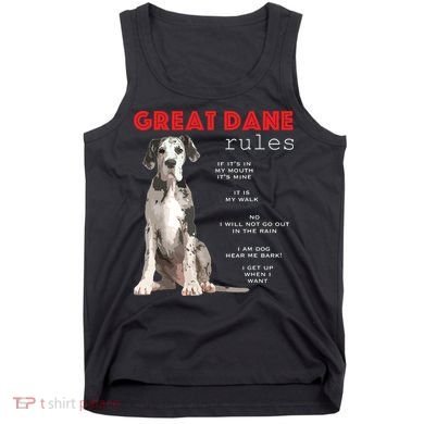 Great Dane Funny Great Dane Lover Tank Top
