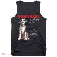 Great Dane Funny Great Dane Lover Tank Top thumb 0