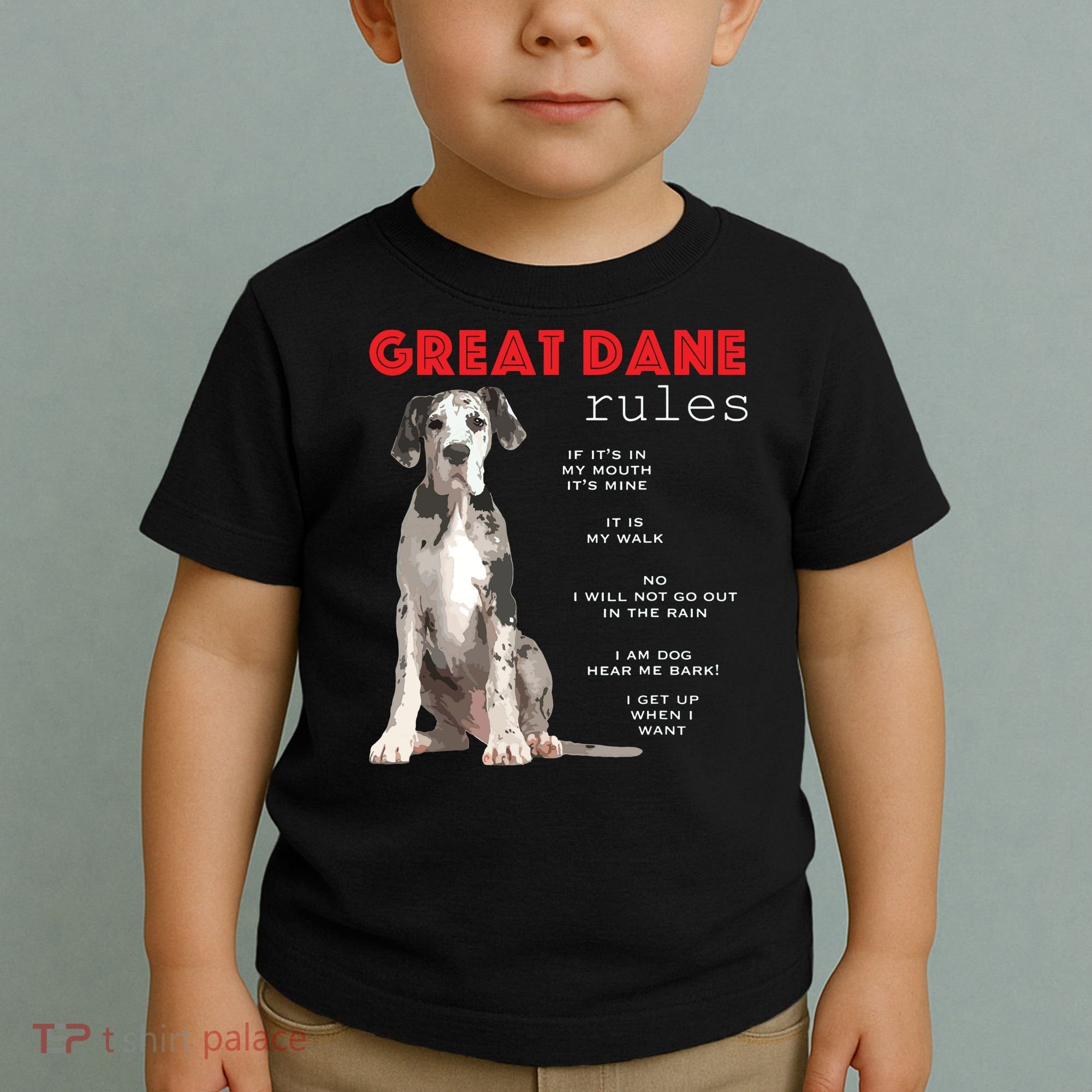 Great Dane Funny Great Dane Lover Toddler T-Shirt